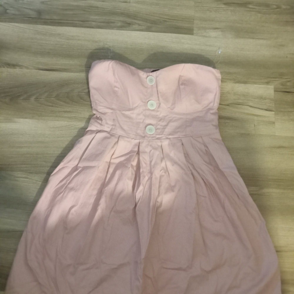 Derek Heart pink strapless dress size large